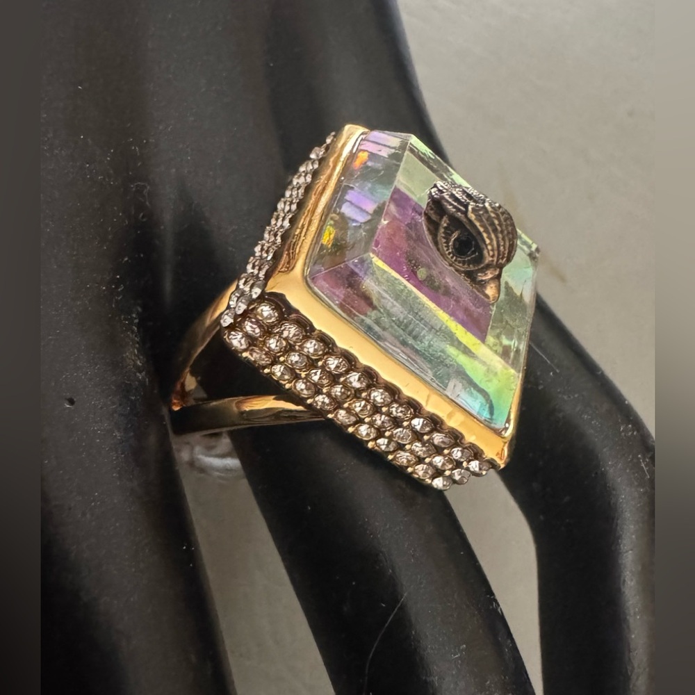 NIB Kurt Geiger Crystal Ring